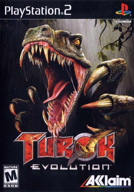 Turok Evolution box art for Xbox